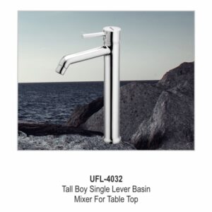 Tall Boy Single Lever Basin Mixer For Table Top