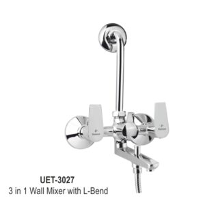 3 in 1 Wall Mixer with L-Bend