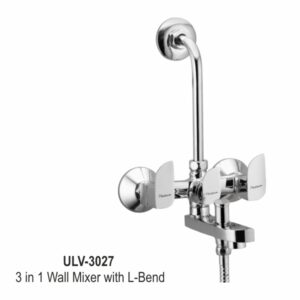 3 in 1 Wall Mixer with L-Bend