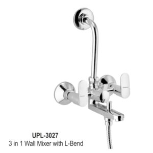 3 in 1 Wall Mixer with L-Bend