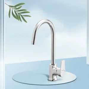 Single Lever Sink Mixer Table Mounted with U-Spout