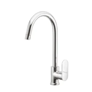Single Lever Sink Mixer Table Mounted with Extended Spout